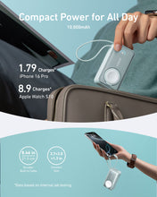 Load image into Gallery viewer, Anker MagGo Power Bank (10K, 35W, For Apple Watch)