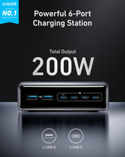 Load image into Gallery viewer, Anker Prime Charger (200W, 6 Ports, GaN)