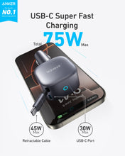 Load image into Gallery viewer, Anker Nano 75W Car Charger
