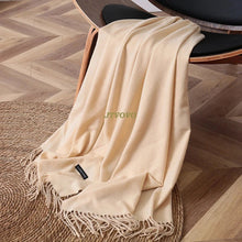 Load image into Gallery viewer, 2022 Tassel Women’s Scarf – Designer Shawl, Wrap & Hijab Pashmina