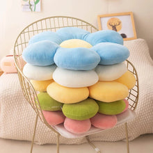 Load image into Gallery viewer, Flower-Shaped Plush Pillow – Cute Anime Cushion for Kids & Office