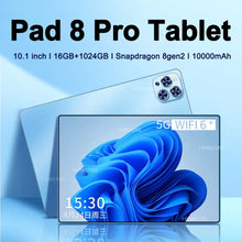 Load image into Gallery viewer, Original Pad 8 Pro Tablet 10.1 inch Android 13 Snapdragon 8gen2 Global 16GB+1024GB 10000mah 5G Dual SIM WIFI HD Full Screen