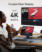 将图片加载到图库查看器,Anker <b>551</b> USB-C Hub (8-in-1, Tablet Stand)