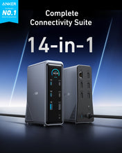 Load image into Gallery viewer, Anker Prime Charging Docking Station (14-in-1, Dual Display, 160W)
