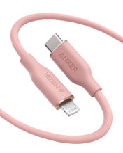 Load image into Gallery viewer, Anker <b>641</b> USB-C to Lightning Cable (Flow, 3 ft Silicone)