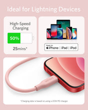 Load image into Gallery viewer, Anker <b>641</b> USB-C to Lightning Cable (Flow, 3 ft Silicone)