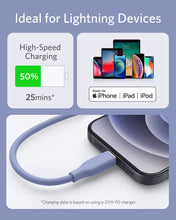 Load image into Gallery viewer, Anker <b>641</b> USB-C to Lightning Cable (Flow, 3 ft Silicone)