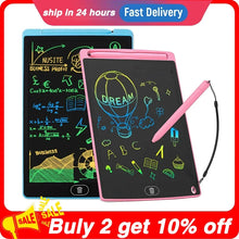 Load image into Gallery viewer, 8.5 & 12 Inch LCD Writing Tablet for Kids – Digital Drawing Board & Handwriting Pad Toy with Stylus