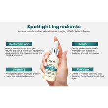 Load image into Gallery viewer, Amore Paris 2.5% Retinol Serum For Face With Hyaluronic Acid Night Facial Serum