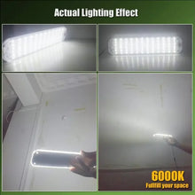 Load image into Gallery viewer, 12V-80V 72LED Interior Light Bar Strip Light With Switch LED Car Interior Lamp Lighting Camper Bus Motorhome Boat Roof Light