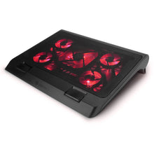 Load image into Gallery viewer, Enhance GXC1 Laptop Stand 5‑Fan USB‑Powered (Red)