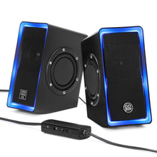 Load image into Gallery viewer, GOgroove SonaVERSE O2i USB‑Powered LED Speaker Driver 2.0 – 14 W Peak