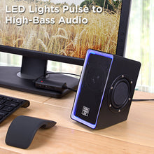 Load image into Gallery viewer, GOgroove SonaVERSE O2i USB‑Powered LED Speaker Driver 2.0 – 14 W Peak