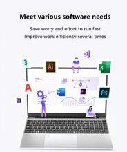 Load image into Gallery viewer, 2025 15.6" Windows 11 Pro Laptop Computer Intel Core i7 8500Y 16GB 1TB Laptops Office Computer Fingerprint Unlock Notebook PC