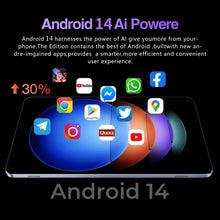 Load image into Gallery viewer, 2025 Original New Pad 6s Pro Tablet Android14 Snapdragon888 11inch HD 16GB+1TB 12000mAh 5G Dual SlM Bluetooth WiFi GPs Tables
