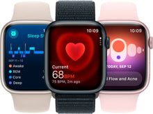 Load image into Gallery viewer, Apple Watch Series 9 (2023) – 41mm GPS Wi-Fi – Aluminum Case with Black Sport Band