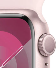 Load image into Gallery viewer, Apple Watch Series 9 (2023) – 45mm GPS Wi-Fi – Aluminum Case with Black Sport Band