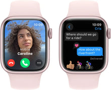 Load image into Gallery viewer, Apple Watch Series 9 (2023) – 45mm GPS Wi-Fi – Aluminum Case with Black Sport Band