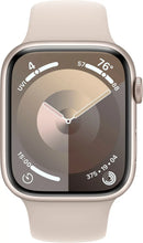Load image into Gallery viewer, Apple Watch Series 9 (2023) – 45mm GPS Wi-Fi – Aluminum Case with Black Sport Band