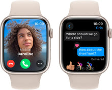 Load image into Gallery viewer, Apple Watch Series 9 (2023) – 45mm GPS Wi-Fi – Aluminum Case with Black Sport Band