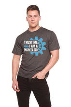 Load image into Gallery viewer, Trust Me I'm a Engineer Dad Men's Bamboo Viscose/Organic Cotton Short Sleeve Graphic T-Shirt