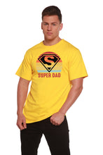 Load image into Gallery viewer, Super Dad Men's Bamboo Viscose/Organic Cotton Short Sleeve Graphic T-Shirt