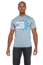 Load image into Gallery viewer, Trust Me I'm a Engineer Dad Men's Bamboo Viscose/Organic Cotton Short Sleeve Graphic T-Shirt