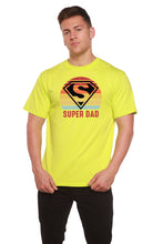 Load image into Gallery viewer, Super Dad Men's Bamboo Viscose/Organic Cotton Short Sleeve Graphic T-Shirt