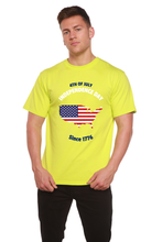 Load image into Gallery viewer, 4th of July Men's Bamboo Viscose/Organic Cotton Short Sleeve Graphic T-Shirt