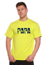 Load image into Gallery viewer, PAPA Men's Bamboo Viscose/Organic Cotton Short Sleeve Graphic T-Shirt