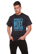Load image into Gallery viewer, World's Best Farter Men's Bamboo Viscose/Organic Cotton Short Sleeve Graphic T-Shirt