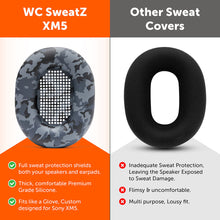 将图片加载到图库查看器,Sony WH-1000XM5 Earpad Sweat Covers - WC SweatZ