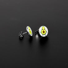 Load image into Gallery viewer, Avocado Oh Both Sides Stud Earrings by Onyx O
