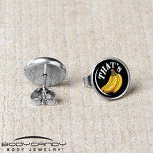 将图片加载到图库查看器,That is Bananas Stud Earrings by Onyx O