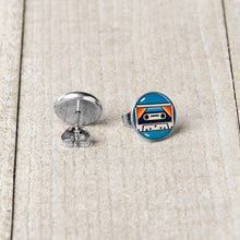 Load image into Gallery viewer, Retro Cassette Tape Stud Earrings by Onyx O