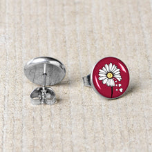 Load image into Gallery viewer, Love Me Not Flower Stud Earrings by Onyx O