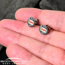 将图片加载到图库查看器,Dope Composition Notebook Stud Earrings by Onyx O