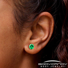 Load image into Gallery viewer, Mystic Mushroom Glow in the Dark Stud Earrings by Onyx O