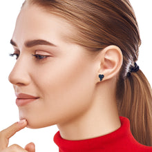 将图片加载到图库查看器,Glitter Melting Heart Stud Earrings