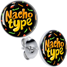将图片加载到图库查看器,Nacho Type Stud Earrings by Onyx O
