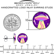 Load image into Gallery viewer, Style Space Invasion UFO Stud Earrings by Onyx O