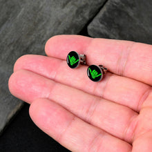 将图片加载到图库查看器,Shaka Hand Stud Earrings by Onyx O