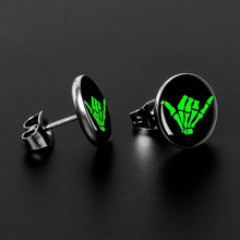 将图片加载到图库查看器,Shaka Hand Stud Earrings by Onyx O