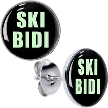 Load image into Gallery viewer, SKIBIDI Stud Earrings by Onyx O