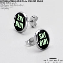 Load image into Gallery viewer, SKIBIDI Stud Earrings by Onyx O
