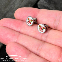 将图片加载到图库查看器,Stawberry Cow Stud Earrings by Onyx O
