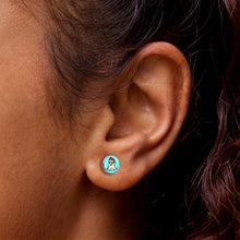 Load image into Gallery viewer, Holiday Christmas Spirit Ghost Stud Earrings by Onyx O