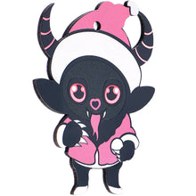 Load image into Gallery viewer, Wood Holiday Krampus Cutie Christmas Ornament