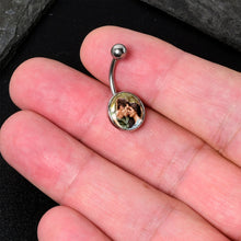 将图片加载到图库查看器,Custom Photo Belly Ring
