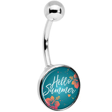 将图片加载到图库查看器,Floral Hello Summer Belly Ring